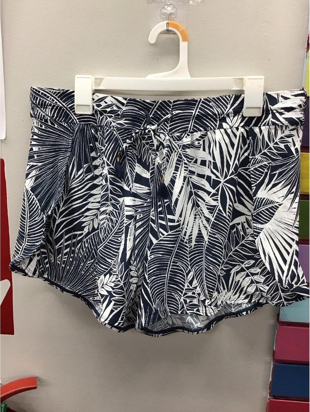Jantzen womens swim shorts cover up size 16 navy new from JCPenney